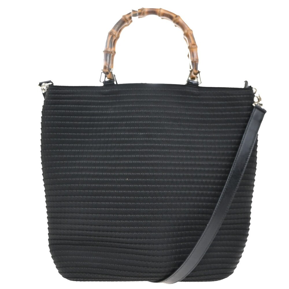 Gucci Logo Bamboo 2Way Shoulder Hand #264491G21B